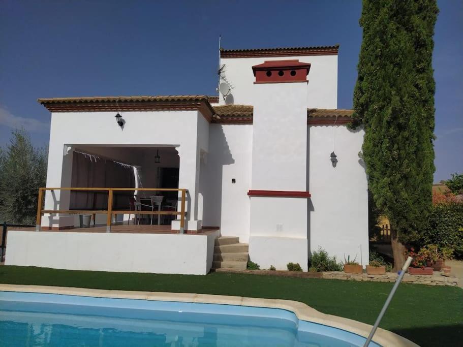Agradable Casa Con Piscina En La Serrania. Arriate Kültér fotó